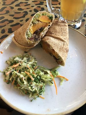 Vegan burrito wrap  at Racconto Lounge  in Bury