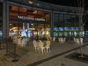 Outside  at Racconto Lounge  in Bury