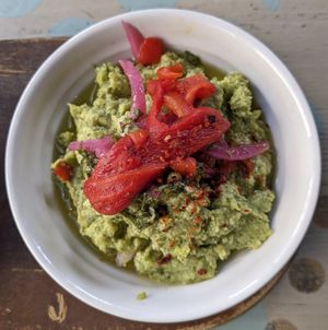 Edamame Hummus (8/10) at Tarko Lounge in Barnstaple