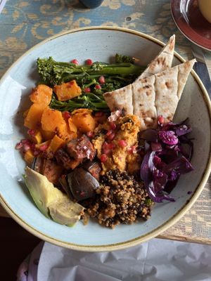 Vegan Buddha bowl  at Unico Lounge  in Wilmslow