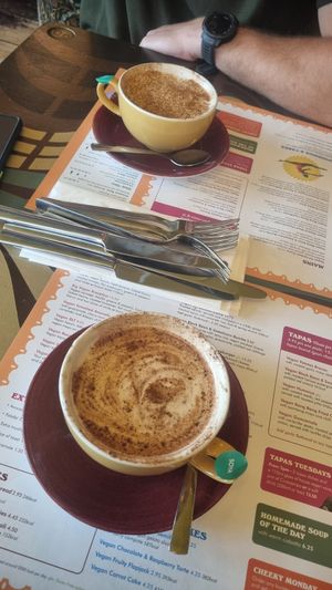 Chai Latte with Soya milk at Verso Lounge  in Stafford