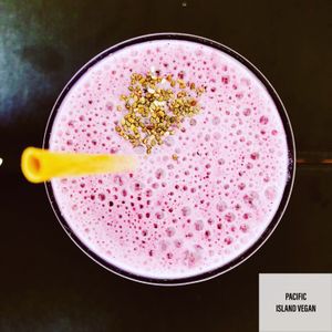 Blueberry Smoothie at Veggie Restaurant in Suva