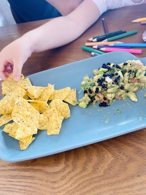 Avocado tartare (looked much prettier when it arrived!) at Veggie Restaurant in Suva