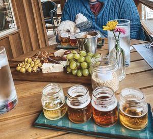 Cheese board at Eve Olive in Nanaimo