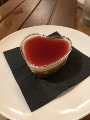 Lemon tart at Eve Olive in Nanaimo