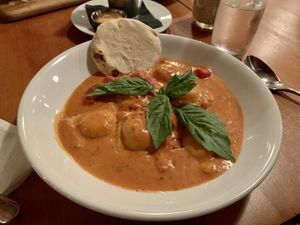 Ravioli at Eve Olive in Nanaimo