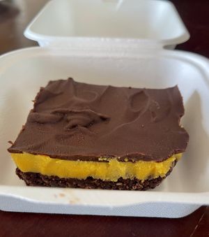 Special of the month - Nanaimo bar  at Eve Olive in Nanaimo