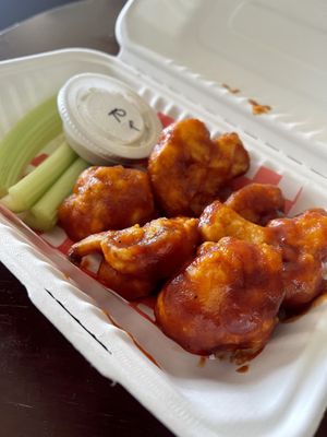 Bbq cauliflower   at Eve Olive in Nanaimo