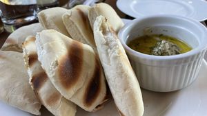 Hummus  at Eve Olive in Nanaimo