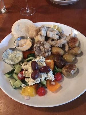 Greek Goddess Plate  at Eve Olive in Nanaimo