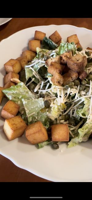 Tofu Caesar Salad  at Eve Olive in Nanaimo