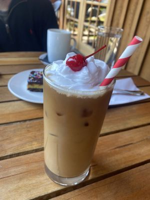 Iced coffee 😬  at Eve Olive in Nanaimo