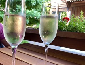 Prosecco on tap at Eve Olive in Nanaimo