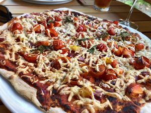 Pizza at Eve Olive in Nanaimo