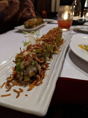tiger roll at Shojin - DTLA in Los Angeles