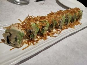 Crunchy Tiger, Hidden Dragon Roll at Shojin - DTLA in Los Angeles
