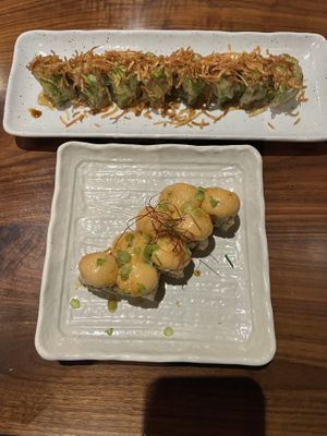 Crunchy Tiger and Dynamite Rolls- AMAZING  at Shojin - DTLA in Los Angeles