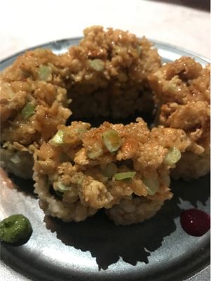 Crunchy Pirate roll at Shojin - DTLA in Los Angeles