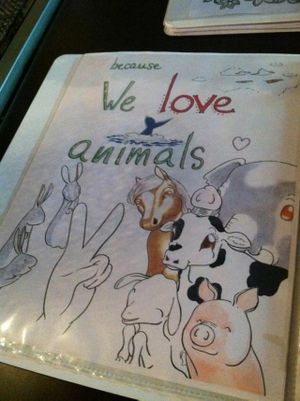 Adorable menu at Shojin - DTLA in Los Angeles