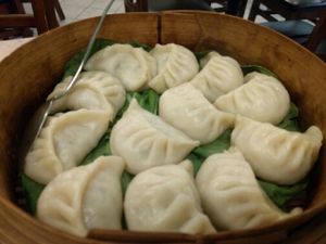 Dumplings at Lotus Pond in Victoria