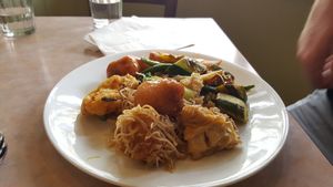 Bufet at Lotus Pond in Victoria