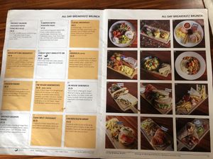 Breakfast Menu (June 2019) at Wheeler's Cafe in Penang