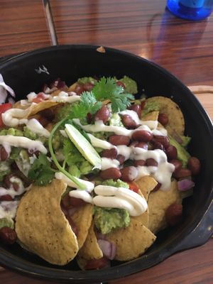 Vegan nachos at Wheeler's Cafe in Penang