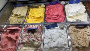 Ice creams  at Paradis in Copenhagen