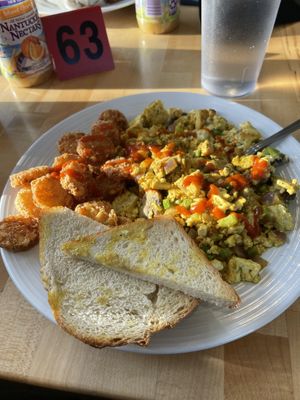 Tofu Scramble   at Gateway Market in Des Moines