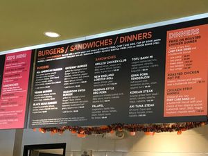 Burgers at Gateway Market in Des Moines