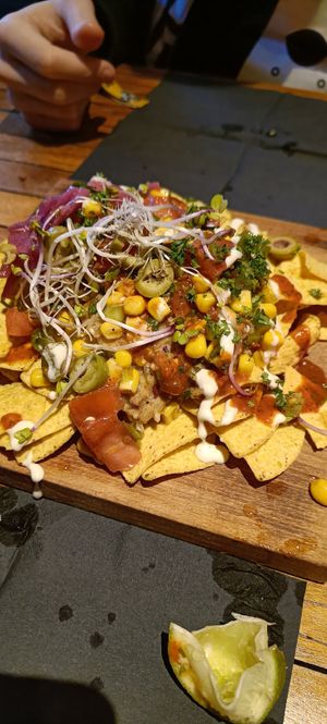 Nachos at Bar d'Henri in Antwerpen