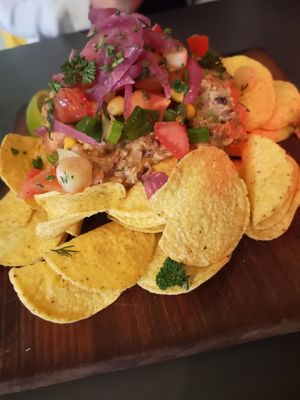Nachos at Bar d'Henri in Antwerpen
