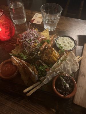 Sampler platter   at Bar d'Henri in Antwerpen