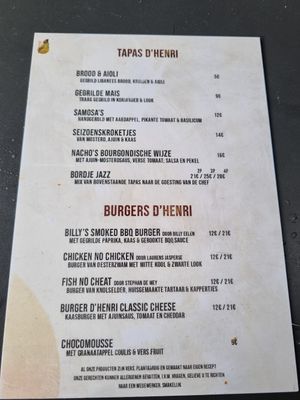  at Bar d'Henri in Antwerpen