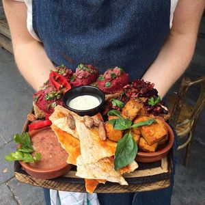 amazing sharing plate: 'Jazz board' at Bar d'Henri in Antwerpen