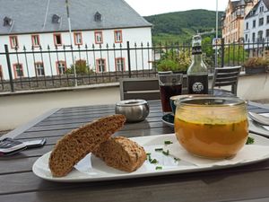 Suppe mit Aussicht at Café Spatz in Bernkastel-kues