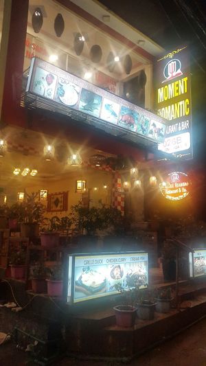 Outside at Moments Romantic  in Sapa