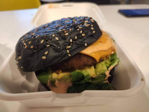 Hot Chick burger at V-Face in Dublin