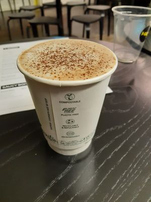 Hot chocolate at V-Face in Dublin