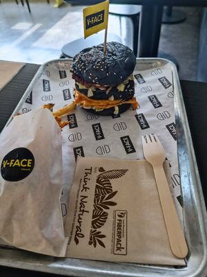 Mac burger at V-Face in Dublin