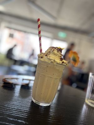 Mint and brownie cookie milkshake  at V-Face in Dublin