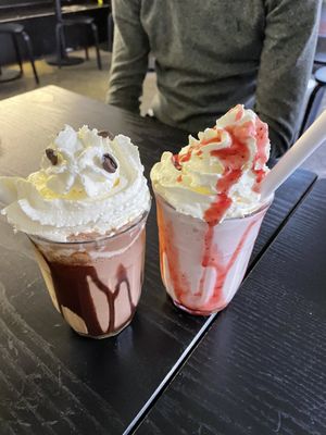 Milkshakes  at V-Face in Dublin