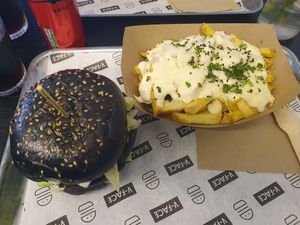 Mac the lad, garlic parm fries at V-Face in Dublin