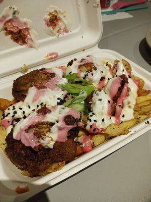 Cauliflower popper wings at V-Face in Dublin