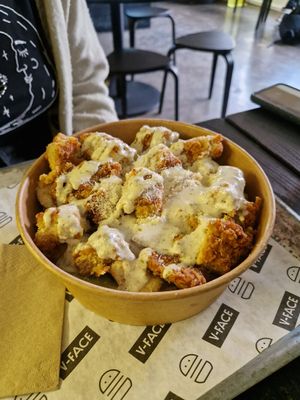 Caesar salad at V-Face in Dublin