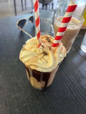 Tiramisu milkshake  at V-Face in Dublin