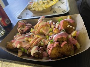 Cauli poppers  at V-Face in Dublin