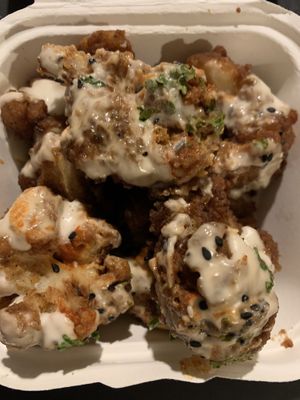 Cauli wings  at V-Face in Dublin