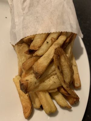 Skin on fries  at V-Face in Dublin