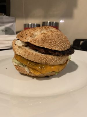 Mac the Lad with GF bun  at V-Face in Dublin